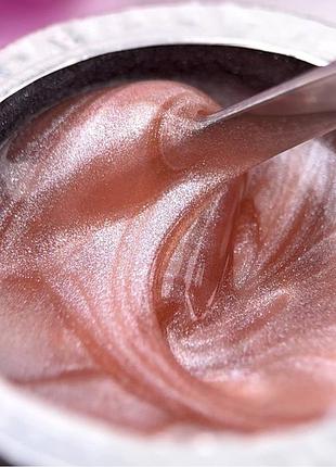 Гель для нігтів shine gel 17 miss luna premium (світлий нюд), 15ml