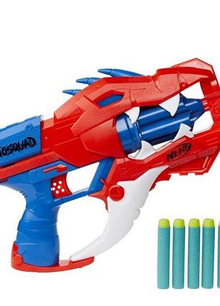 Бластер nerf dinosquad раптор слеш (f2475)
