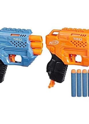 Набор бластеров nerf elite 2.0 trio combo 2 шт. (f6786)