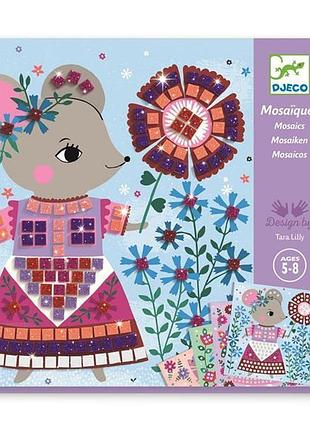 Детская мозаика djeco милые зверята (dj09425)