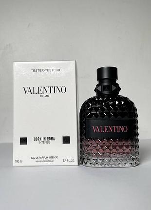 Парфюмированная вода valentino born in roma uomo intense, 100 мл тестер