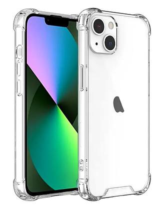 Прозорий чехол armored clear case для iphone 15 з посиленими кутами 1.55mm максимальна захист clear.