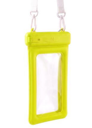 Чехол sliding waterproof case для смартфонов защита от воды желтый