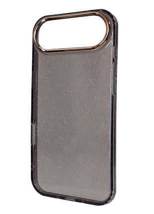 Чохол sparkle case для iphone 17 air чорний із захистом камери та посиленими кутами black