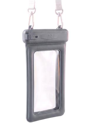Чехол sliding waterproof case для смартфонов максимальная защита серый