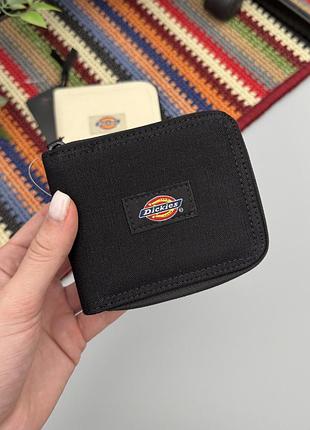 Dickies гаманець чоловічий / гаманець жіночий / гаманець / дікес / клатч / портмоне черный