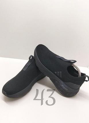 Оригинальные мужские кроссовки adidas cloudfoam go sock черные