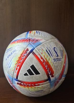 Футбольний м'яч adidas al rihla world cup qatar 2022