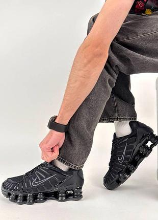 Чоловічі кросівки nike shox tl all black