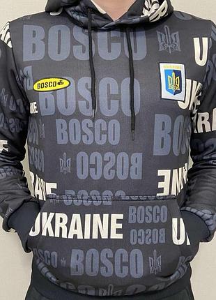 Худі bosco україна. худі боско ukraine. оригинал. галограма. limited collection’2025 s, m,