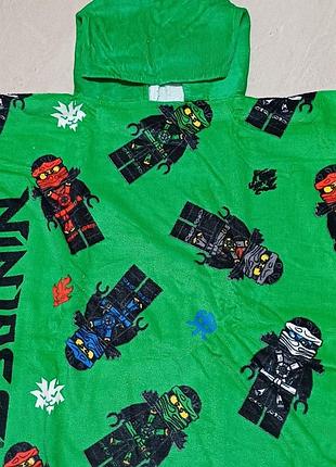 Рушник-панчо дитячий ninjago lego