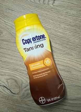 ☀️ лосьон для загара coppertone tanning spf 15