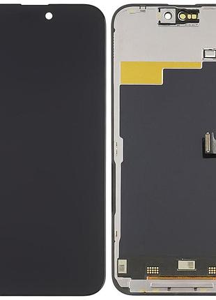 Дисплей + сенсор apple iphone 15 pro max black (gx-incell) hd+