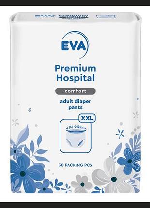 Подгузники-трусы eva premium hospital comfort, l