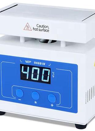 Преднагреватель плат wep 946d-iv / 50–400°c / платформа 100×50 мм / 210 вт