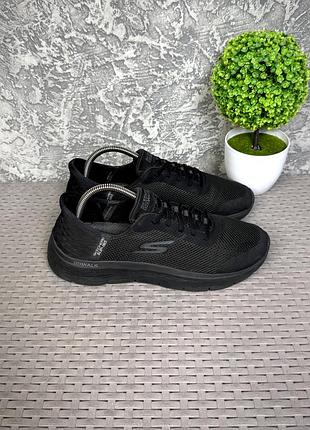 Skechers slip-ins go walk кроссовки 39 размер спортивные черные