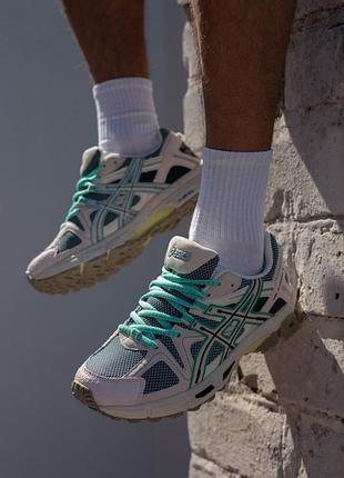 Кроссовки asics gel-kahana 8 beige green/pink