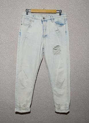 Mom authentic denim оригінал рвані джинси розмір 48