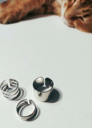 Набор колец фаланговые кольца серебро10 фото