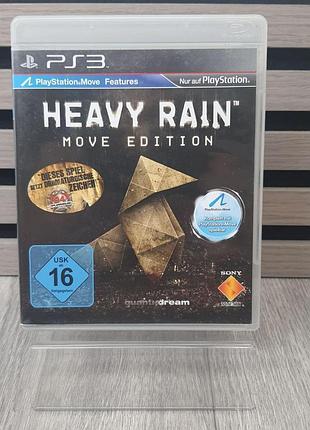 Дисковая версия игры heavy rain (ps3) bces00797 ru версия
