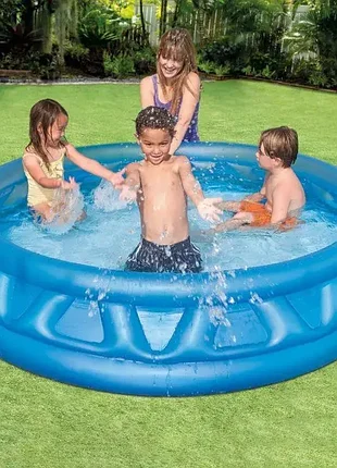 Детский бассейн intex 58431 «летучая тарелка», 188 × 46 см