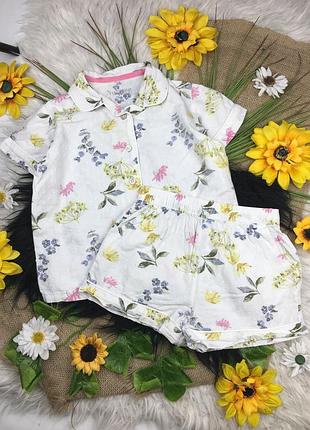 Летняя пижамка на 5-6 лет