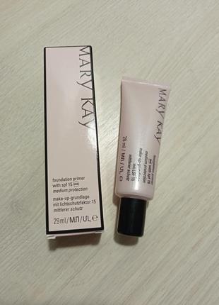 Выравнивающая основа mary kay с spf 15, 29 мл.