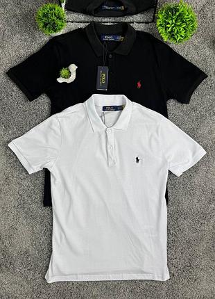 Футболка polo ralph lauren з комірцем