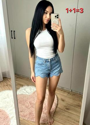 Шорти джинсові жіночі h&m