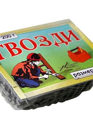 Гвозди строительные фасов. 3.0х70 200гр тм попов