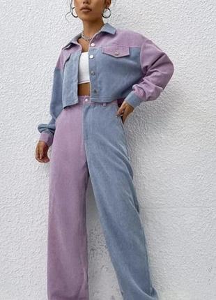 Вельветовые брюки shein