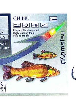 Гачок для мирної риби chinu №7 (10 шт/уп) k-007 тм kamatsu