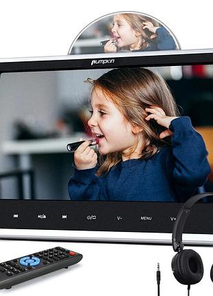 Уцінка!naviskauto br1259b 12-дюймів автомобільний dvd-програвач із hdmi, навушниками та монтажним кронштейном синхронізація екрана