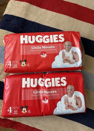 Підгузники huggies 4