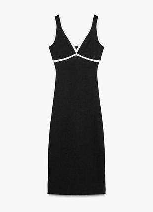 Плаття сукня міді zara