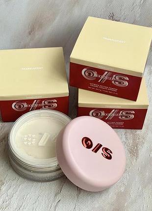 Розсипчаста матуюча пудра з ефектом блюру one/size by patrick starrr ultimate blurring setting powder