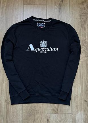 Світшот aquascutum big logo sweatshirt