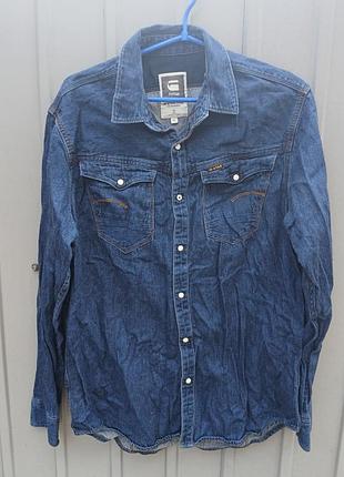 Чоловіча джинсова сорочка g-star raw.