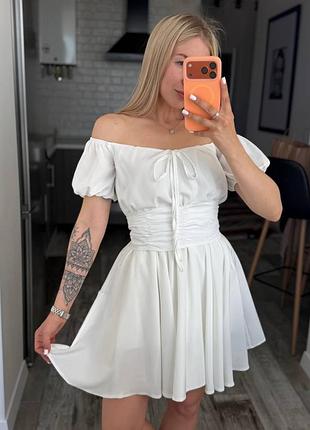 Нежное легкое летнее женское платье