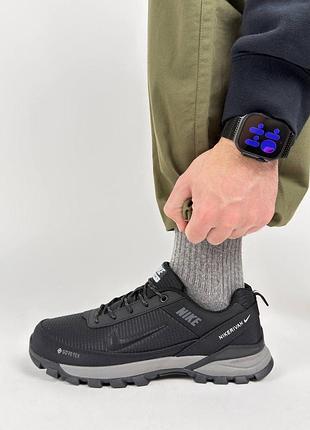 Nike rivah black grey 9