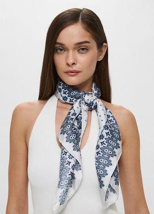 Шовкова хустка шаль maxmara weekend