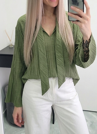 Лляна вільна сорочка від zara