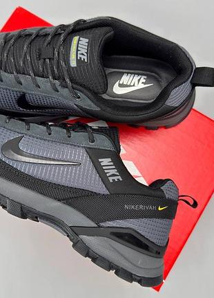 Nike rivah grey black 6