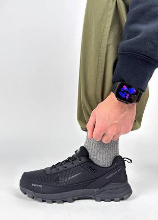 Nike rivah all black 9