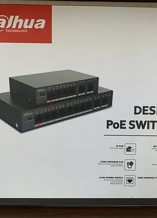 Poe комутатор dahua dh-pfs3006-4et-60