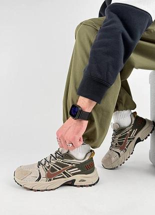 Чоловічі кросівки nike v2k beige khaki