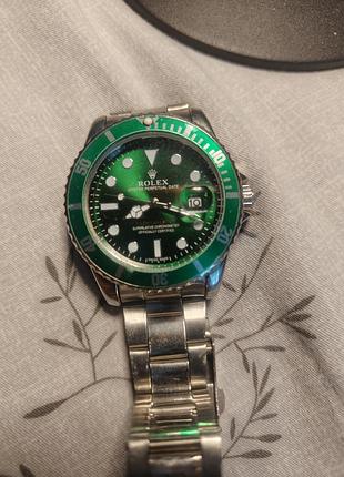 Годинник rolex yaght master green