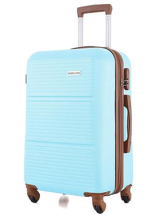 Чемодан semi line 20" (s) bright blue (t5640-2)
