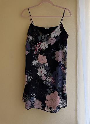 Сукня-комбінація міні pimkie m | slip dress | квітковий принт | літня | тренд
