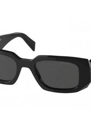 Сонцезахисні окуляри prada pr17ws black/dark grey
